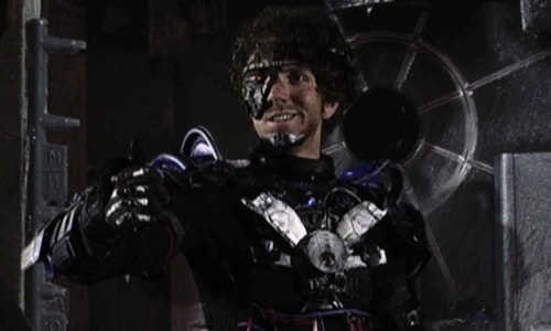 Manborg smiling with thumbs up