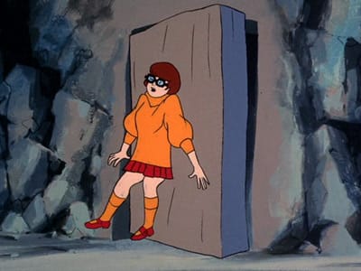 Velma secret passage in cave