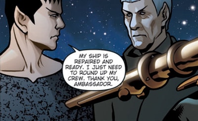 Nero and Spock