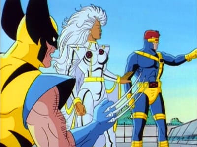 Wolverine, Storm, and Cyclops