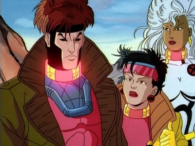 Gambit, Jubilee, and Storm
