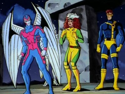 Archangel, Rogue, and Cyclops