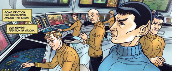 Spock on bridge
