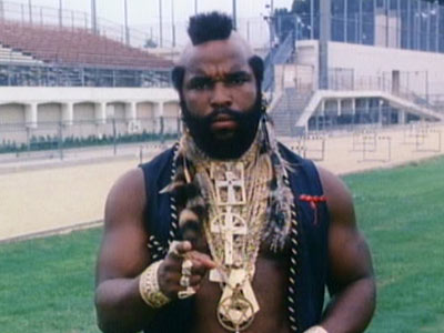 Mr. T in live action