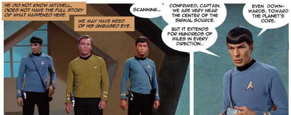 Spock, Kirk, and McCoy
