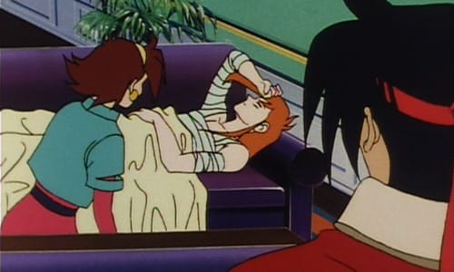 Rain and Domon with injured George