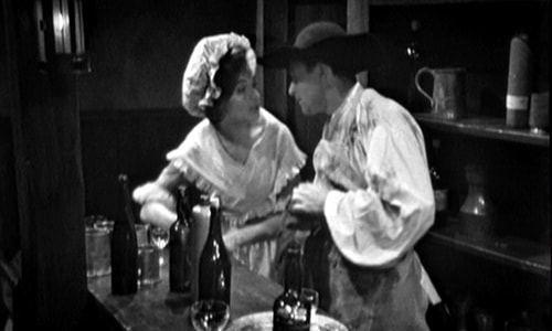 Barbara and Ian in tavern