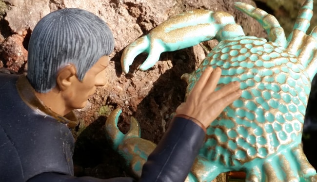 Spock mind meld with crab
