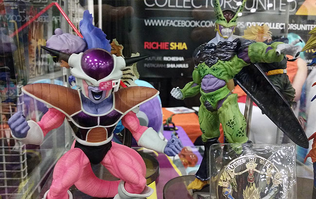 Frieza and Cell figures