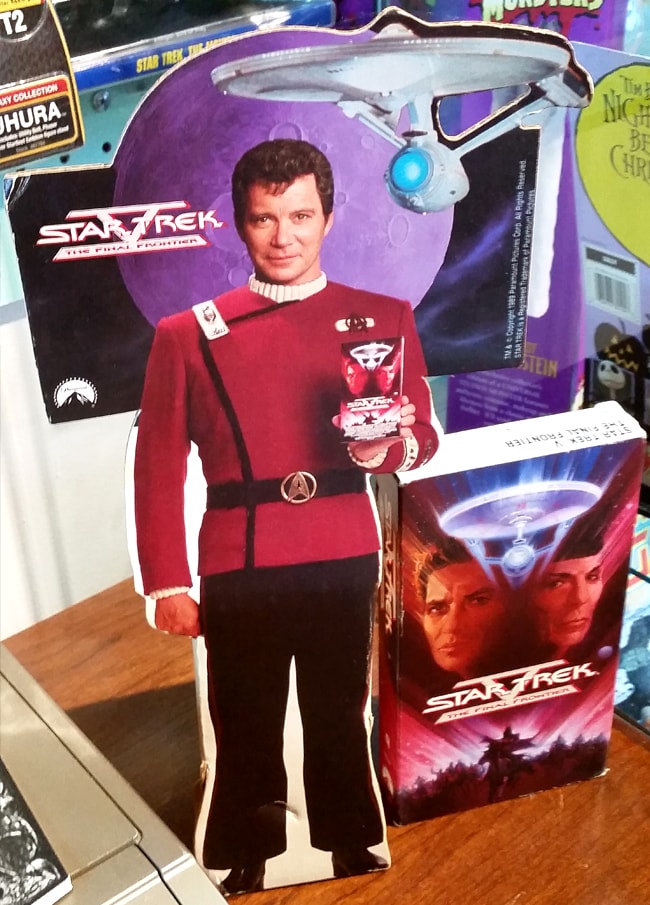 Star Trek V Captain Kirk stand-up