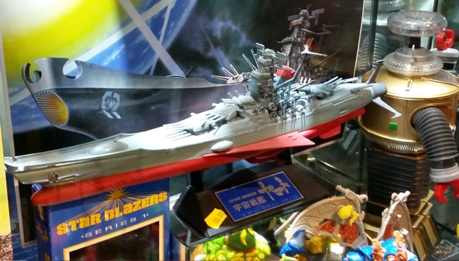 Space Battleship Yamato model
