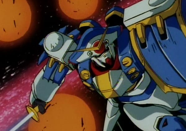 Gundam Rose with sabre