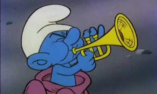 Harmony playing trumpet