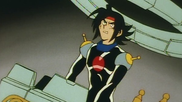 Domon in God Gundam cockpit
