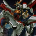 God Gundam holding Shining Gundam