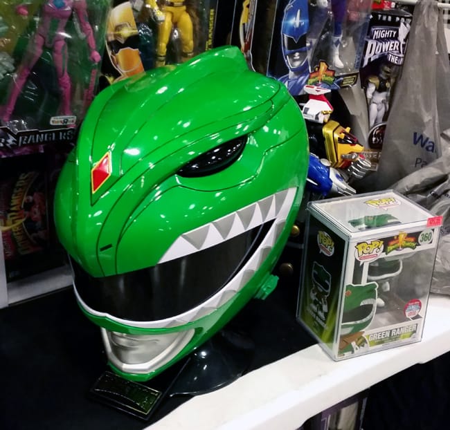 Green Ranger helmet