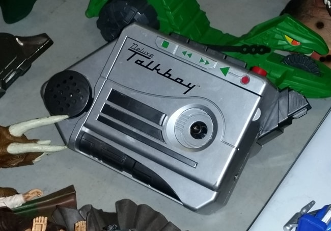 Talkboy cassette player