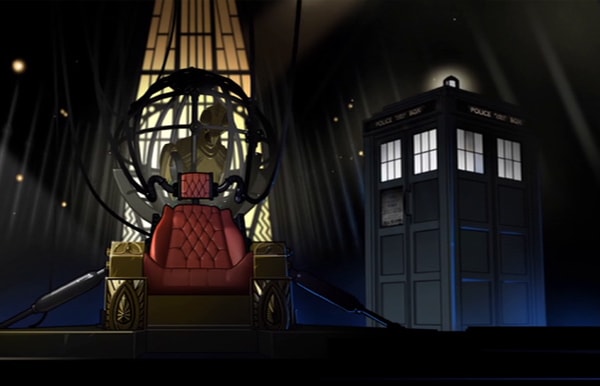 TARDIS on Baltazar's ship