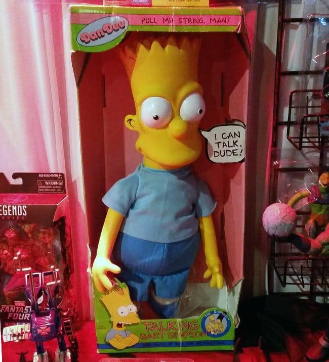 Pull string Bart doll