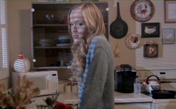 Emma in the kitchen