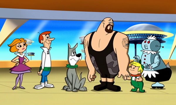 Jetsons family with Big Show